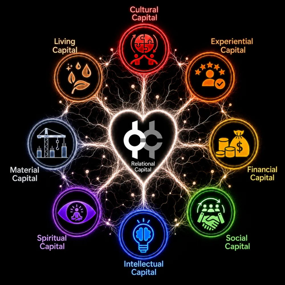 The Eight Forms of Capital woven around Relational Capital